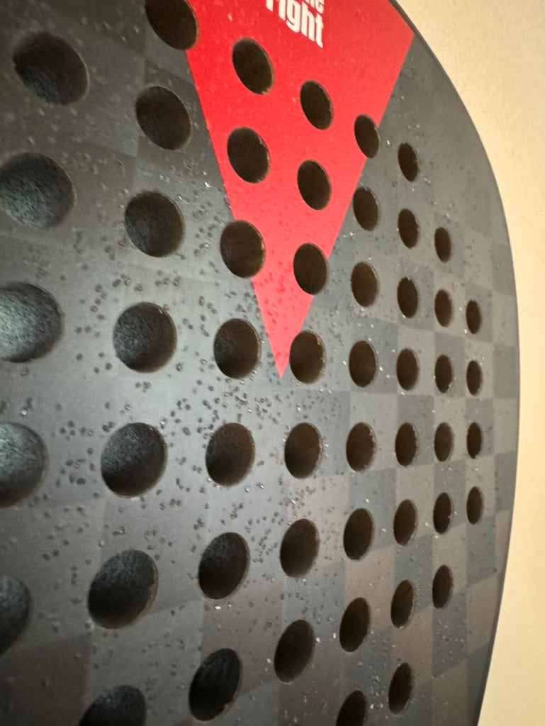 The scud® Padel Racket - Limited Edition - Black - Carbon 18k