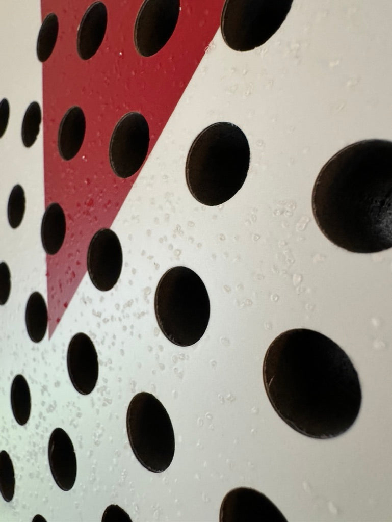 The scud® Padel Racket - Limited Edition - White - Carbon 12k