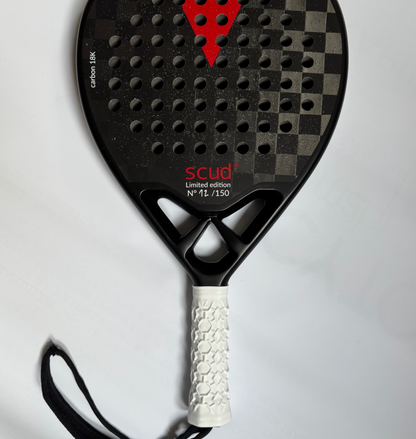 The scud® Padel Racket - Limited Edition - Black - Carbon 18k